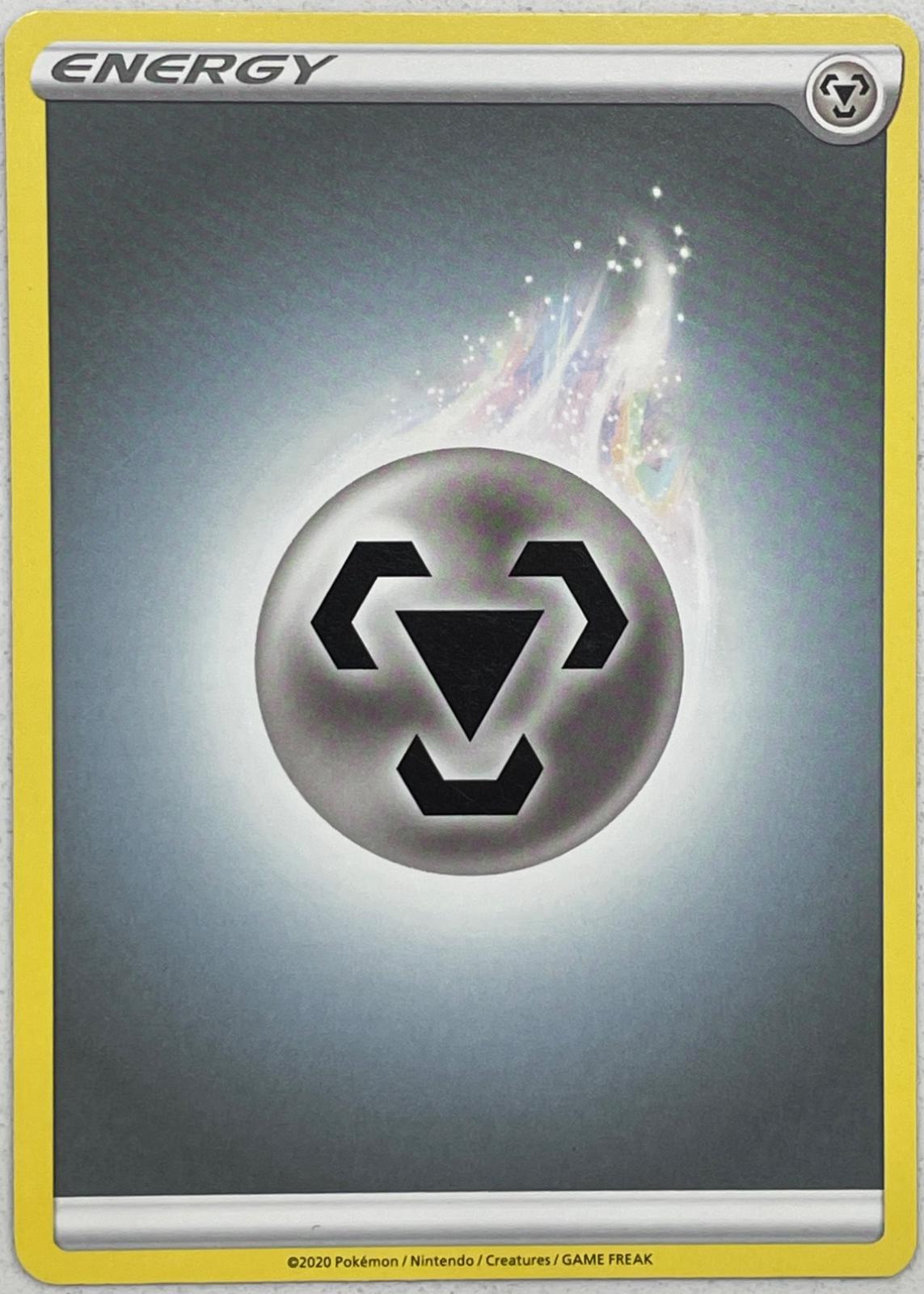 Metal Energy Pokémon Card from Pokemon Sun & Moon Set
